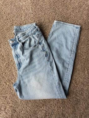 American Eagle Stretch Mom Straight Jean | 6 Short